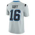 D.Lions #16 Jared Goff Silver 2026 Rivalries Collection Stitched Limited Jersey Fedasgoge