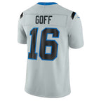 D.Lions #16 Jared Goff Silver 2026 Rivalries Collection Stitched Limited Jersey Fedasgoge