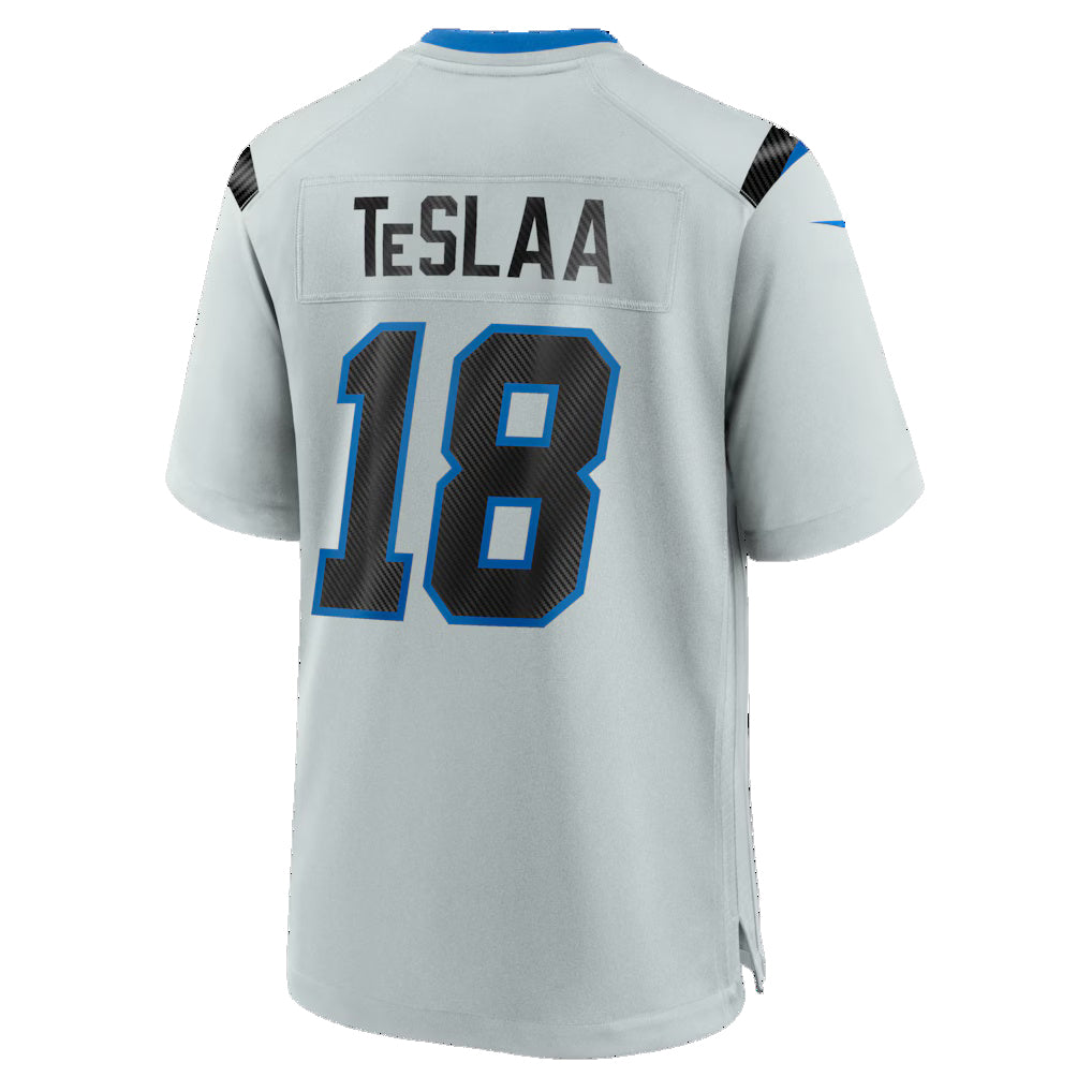 D.Lions #18 Isaac TeSlaa Silver 2026 Rivalries Collection Game Jersey Fedasgoge