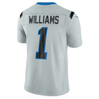 D.Lions #1 Jameson Williams Silver 2026 Rivalries Collection Stitched Limited Jersey Fedasgoge