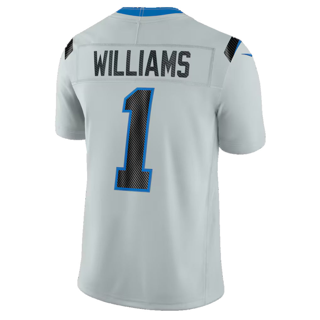 D.Lions #1 Jameson Williams Silver 2026 Rivalries Collection Stitched Limited Jersey Fedasgoge