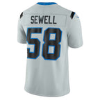 D.Lions #58 Penei Sewell Silver 2026 Rivalries Collection Stitched Limited Jersey Fedasgoge