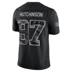D.Lions #97 Aidan Hutchinson Black 2026 Salute to Service Stitched Limited Football jersey Fedasgoge