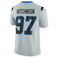 D.Lions #97 Aidan Hutchinson Silver 2026 Rivalries Collection Stitched Limited Jersey Fedasgoge