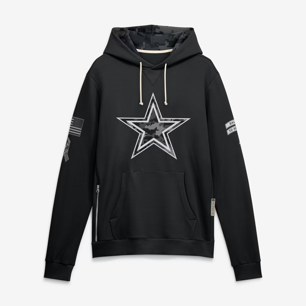D.Cowboys 2026 Salute To Service Club Pullover Hoodie Cheap sale Birthday and Christmas gifts Stitched American Football jersey Fedasgoge