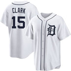 Detroit Tigers #15 Max Clark White 2026 Cool Base Stitched Jersey Fedasgoge