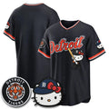 Detroit Tigers Black Fedasgoge Meow KT Edition Vapor Limited Stitched Jersey
