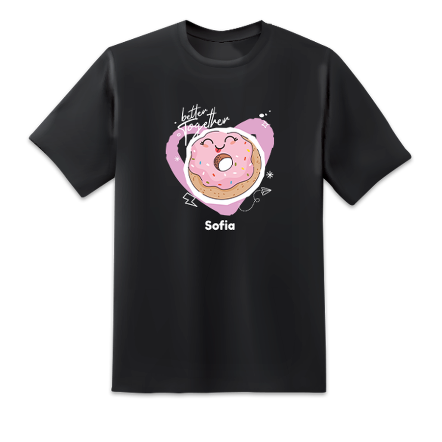 Donut Better Together Black