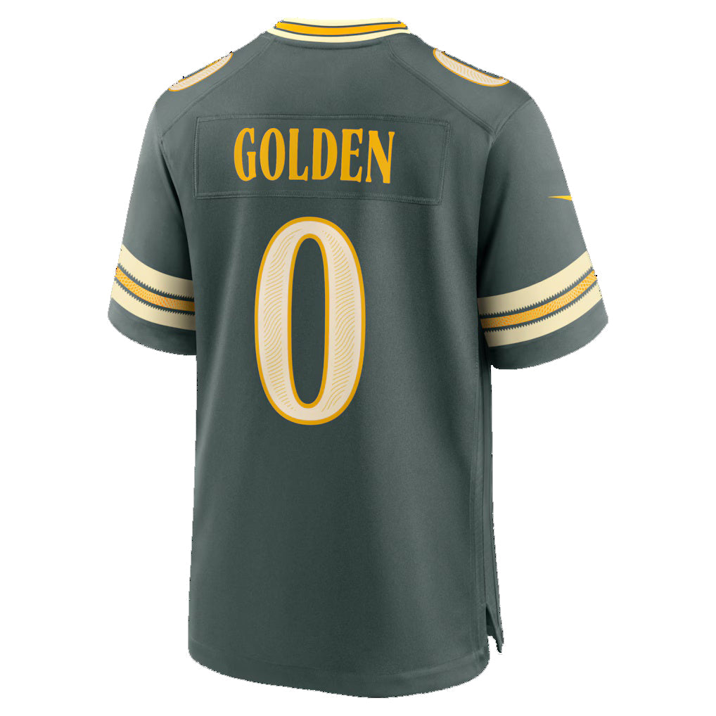 GB.Packers #0 Matthew Golden Green 2026 Rivalries Collection Game Jersey Fedasgoge