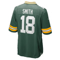 GB.Packers #18 Jonnu Smith Green Team Game Football jersey Fedasgoge