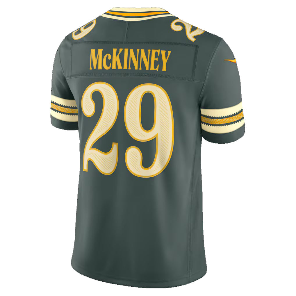 GB.Packers #29 Xavier McKinney Green 2026 Rivalries Collection Stitched Limited Jersey Fedasgoge