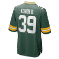 GB.Packers #39 Murvin Kenion III Green Team Game Football jersey Fedasgoge