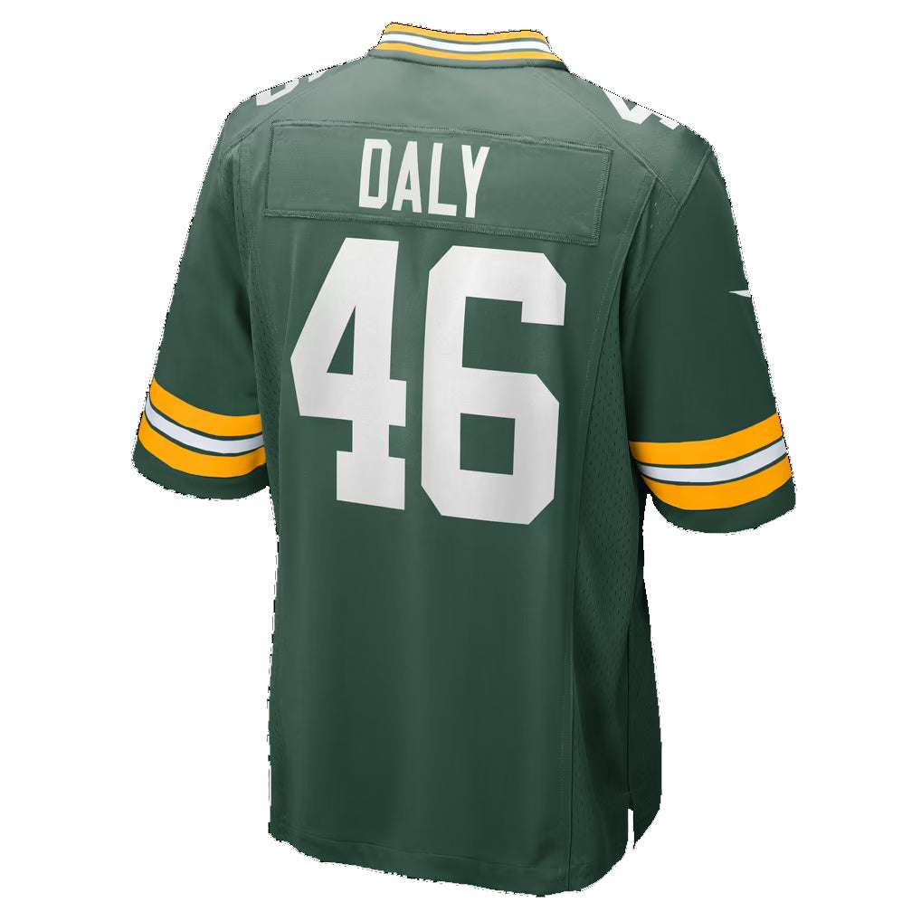 GB.Packers #46 Scott Daly Green Team Game Football jersey Fedasgoge