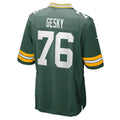 GB.Packers #76 Josh Gesky Green Team Game Football jersey Fedasgoge