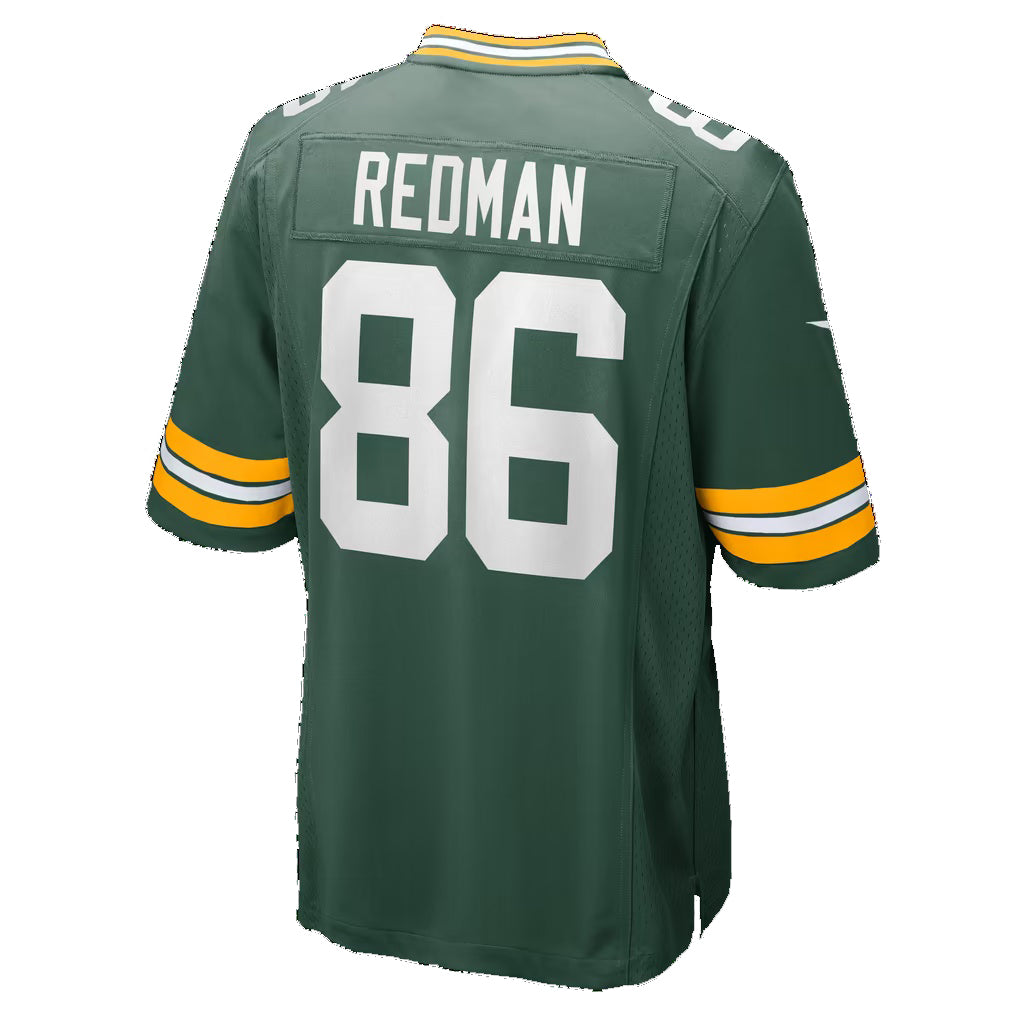 GB.Packers #86 Mark Redman Green Team Game Football jersey Fedasgoge