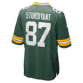 GB.Packers #87 J. Michael Sturdivant Green Team Game Football jersey Fedasgoge