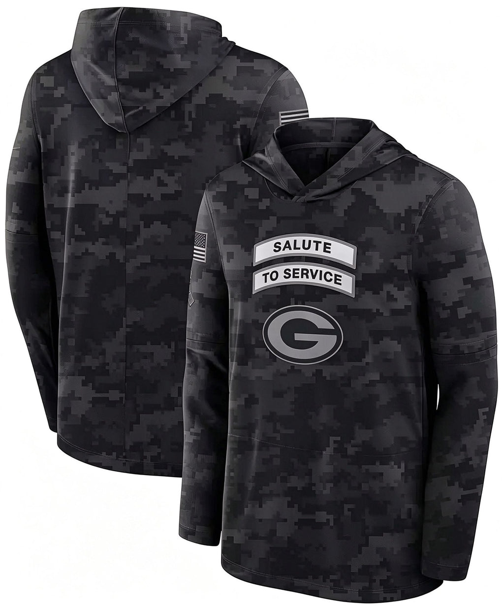 GB.Packers 2026 Salute To Service Club Pullover Hoodie Cheap sale Birthday and Christmas gifts Stitched American Jersey Fedasgoge