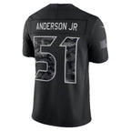 H.Texans #51 Will Anderson Jr. Black 2026 Salute to Service Stitched Limited Football jersey Fedasgoge