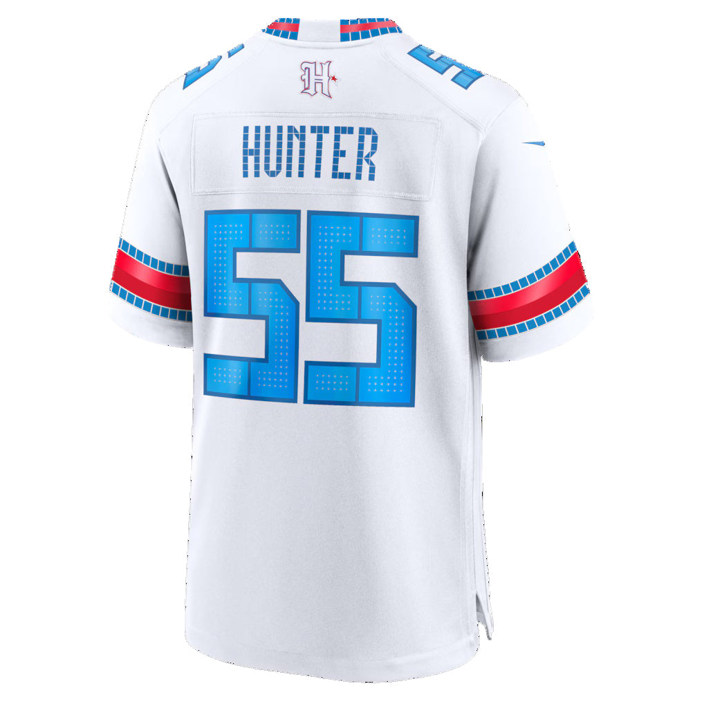 H.Texans #55 Danielle Hunter White 2026 Rivalries Collection Game Jersey Fedasgoge