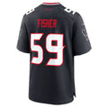 H.Texans #59 Aiden Fisher Navy Fedasgoge Game Player Jersey