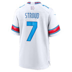 H.Texans #7 C.J. Stroud White 2026 Rivalries Collection Game Jersey Fedasgoge