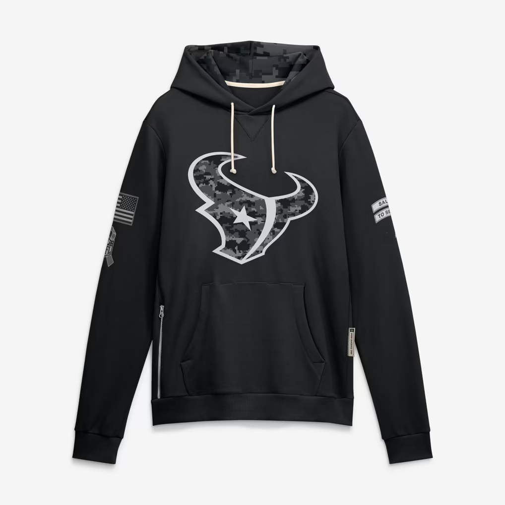 H.Texans 2026 Salute To Service Club Pullover Hoodie Cheap sale Birthday and Christmas gifts Stitched American Football jersey Fedasgoge