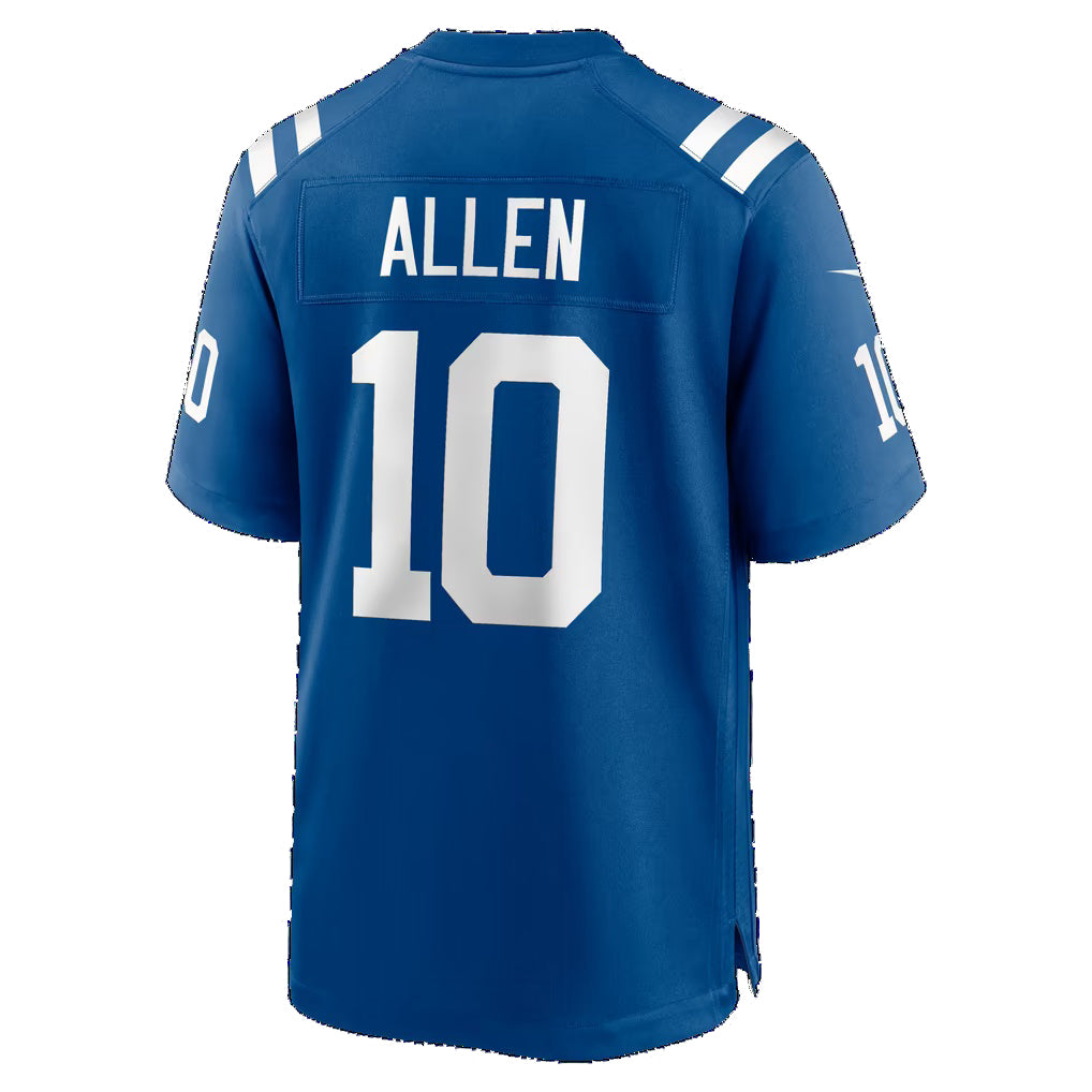 IN.Colts #10 Keenan Allen Royal Team Game Football jersey Fedasgoge