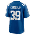 IN.Colts #39 Rob Carter Jr. Royal Team Game Football jersey Fedasgoge