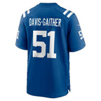 IN.Colts #51 Akeem Davis-Gaither Royal Team Game Football jersey Fedasgoge