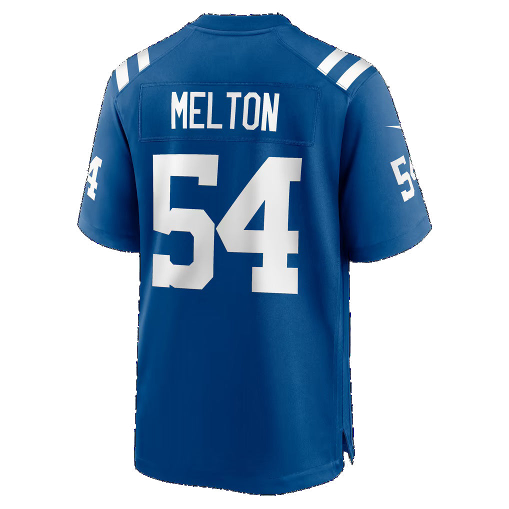 IN.Colts #54 Mitchell Melton Royal Team Game Football jersey Fedasgoge