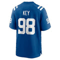 IN.Colts #98 Arden Key Royal Team Game Football jersey Fedasgoge