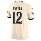 J.Jaguars #12 Travis Hunter Natural 2026 Rivalries Collection Stitched Limited Jersey Fedasgoge