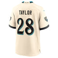 J.Jaguars #28 Fred Taylor Natural 2026 Rivalries Collection Game Jersey Fedasgoge