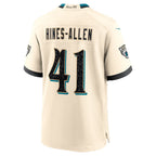 J.Jaguars #41 Josh Hines-Allen Natural 2026 Rivalries Collection Game Jersey Fedasgoge