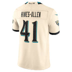 J.Jaguars #41 Josh Hines-Allen Natural 2026 Rivalries Collection Stitched Limited Jersey Fedasgoge