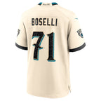 J.Jaguars #71 Tony Boselli Natural 2026 Rivalries Collection Game Jersey Fedasgoge