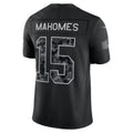KC.Chiefs #15 Patrick Mahomes Black 2026 Salute to Service Stitched Limited Football jersey Fedasgoge