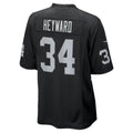 LV.Raiders #34 Connor Heyward Black Team Game Football jersey Fedasgoge