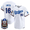 Los Angeles Dodgers #16 Will Smith x Dia De Los Muertos White 2026 Baseball jersey Fedasgoge