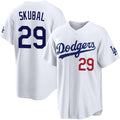 Los Angeles Dodgers #29 Tarik Skubal White 2026 Home Limited Stitched Jersey Fedasgoge