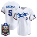 Los Angeles Dodgers #5 Freddie Freeman x Dia De Los Muertos White 2026 Baseball jersey Fedasgoge