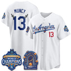 Los Angeles Dodgers #13 Max Muncy DB Night White Fedasgoge 2026 Vapor Jersey - Stitched