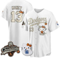 Los Angeles Dodgers #13 Max Muncy White Fedasgoge Halloween 2026 Vapor V2- Stitched Jersey