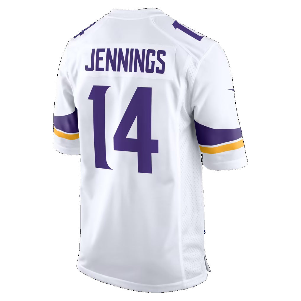 MN.Vikings #14 Jauan Jennings White Fedasgoge Game Jersey