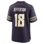 MN.Vikings #18 Justin Jefferson Purple 2026 Rivalries Collection Game Jersey Fedasgoge