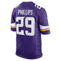MN.Vikings #29 Jacob Thomas Purple Team Game Football jersey Fedasgoge