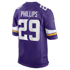 MN.Vikings #29 Jacob Thomas Purple Team Game Football jersey Fedasgoge