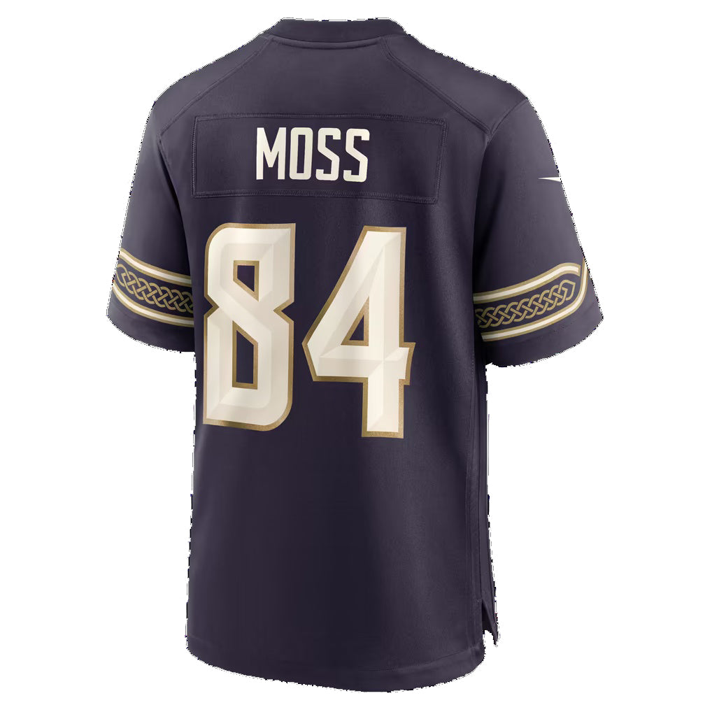 MN.Vikings #84 Randy Moss Purple 2026 Rivalries Collection Game Jersey Fedasgoge