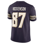 MN.Vikings #87 T.J. Hockenson Purple 2026 Rivalries Collection Stitched Limited Jersey Fedasgoge
