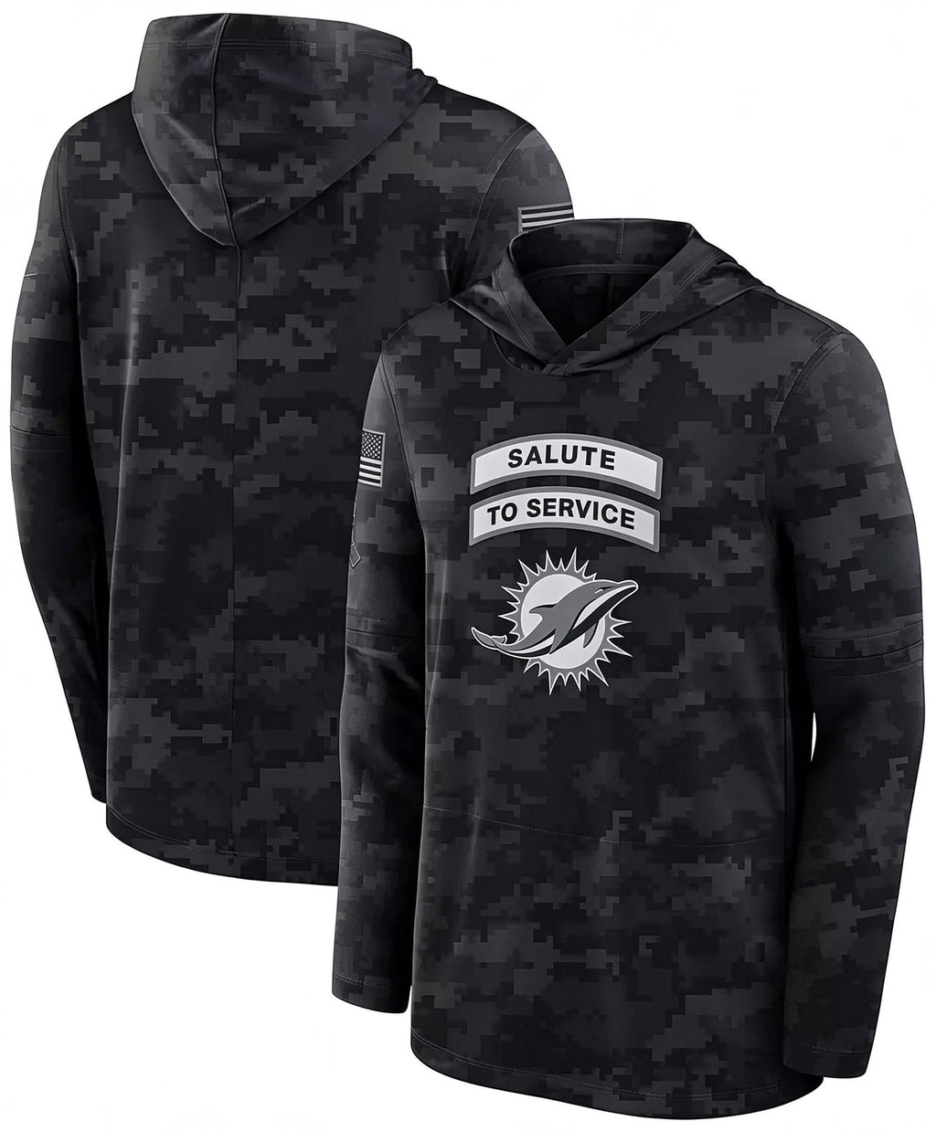 M.Dolphins 2026 Salute To Service Club Pullover Hoodie Cheap sale Birthday and Christmas gifts Stitched American Jersey Fedasgoge
